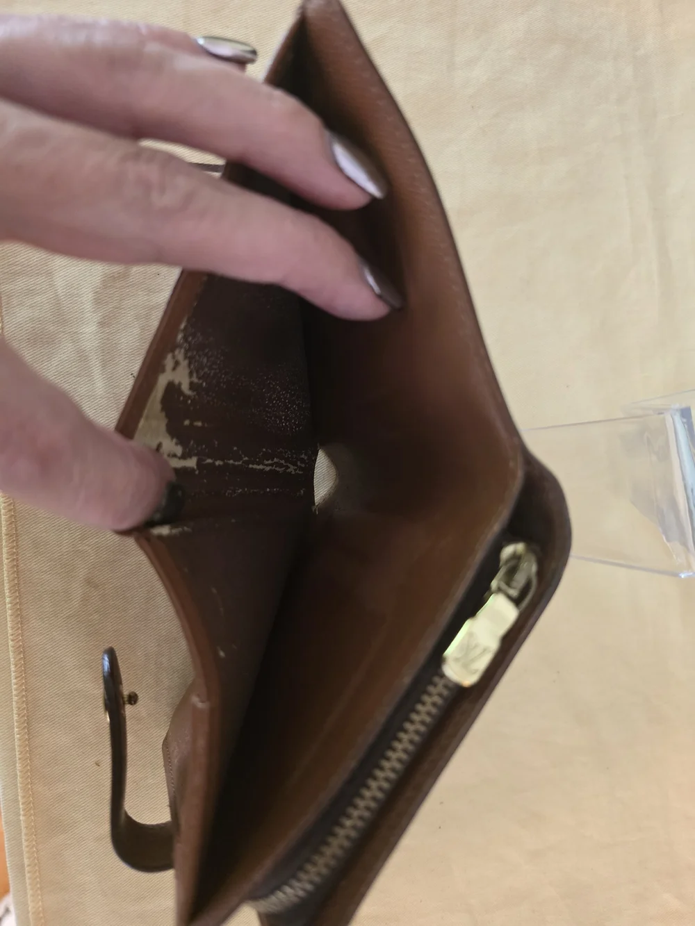 Vintage Louis Vuitton Monogram Compact Wallet